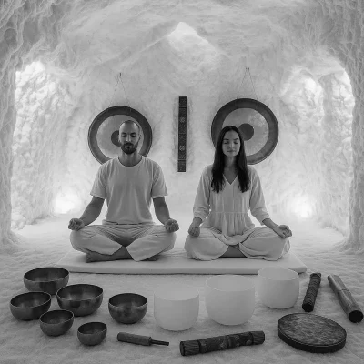 Ritual de los siete chakras en la cueva de sal Barcelona ESPAI BO